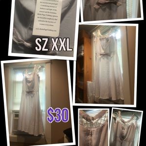 Brand New with Tags, white lattice top